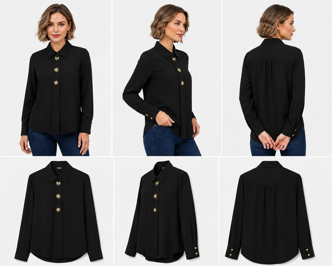 Elegant Long Sleeve Shirt
