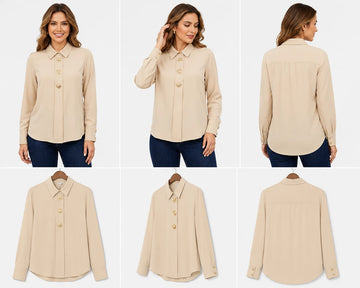 Elegant Long Sleeve Shirt