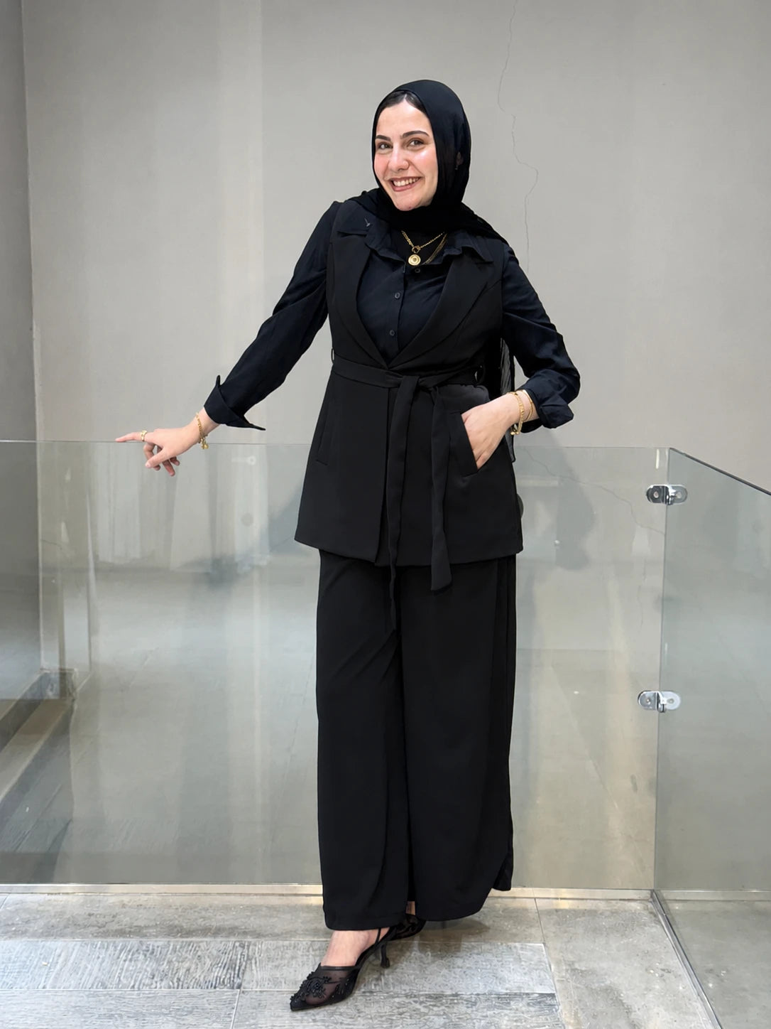 Stylish cut blazer