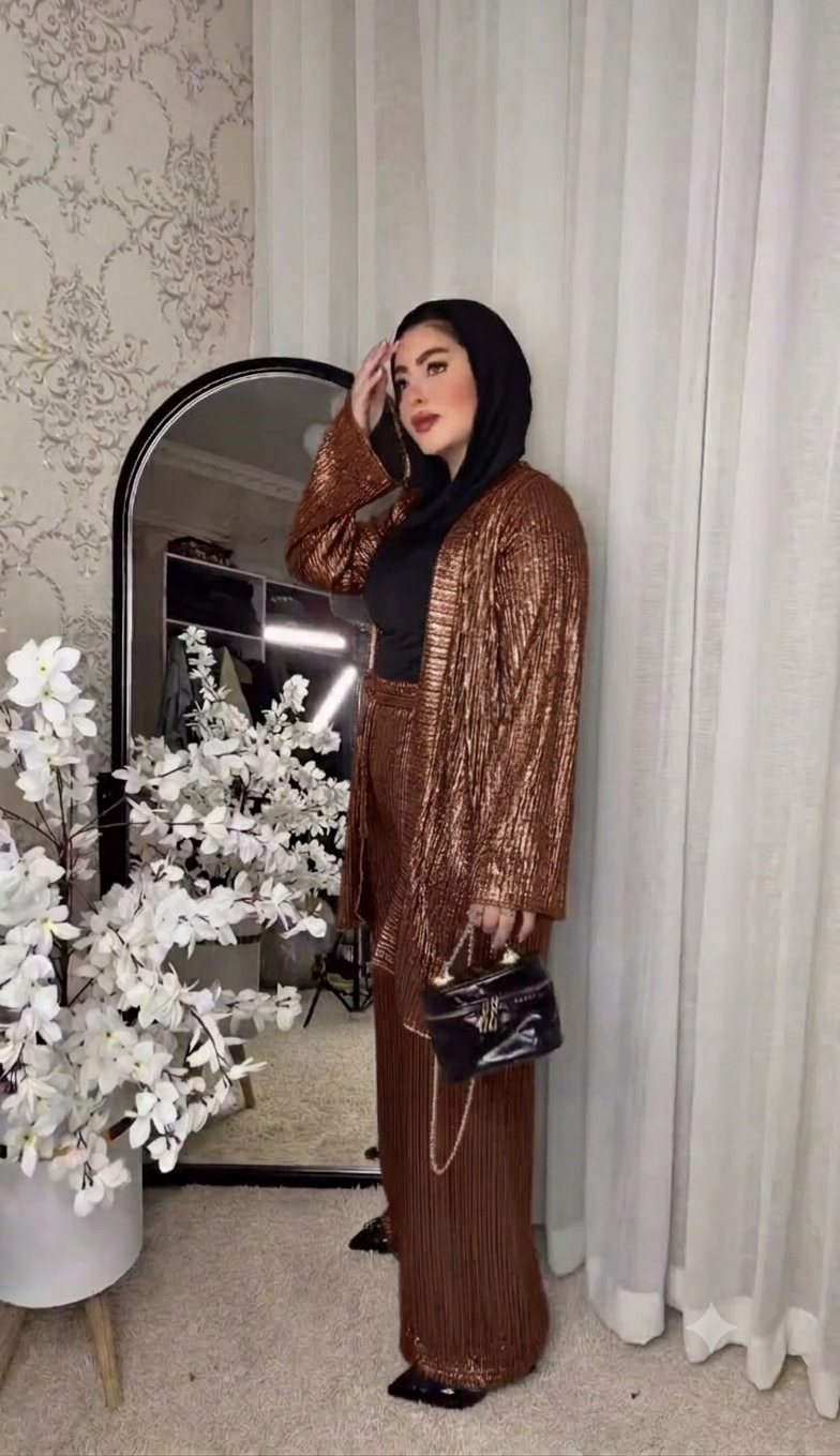 An elegant evening suit