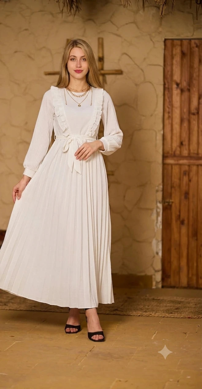 Pleated dress