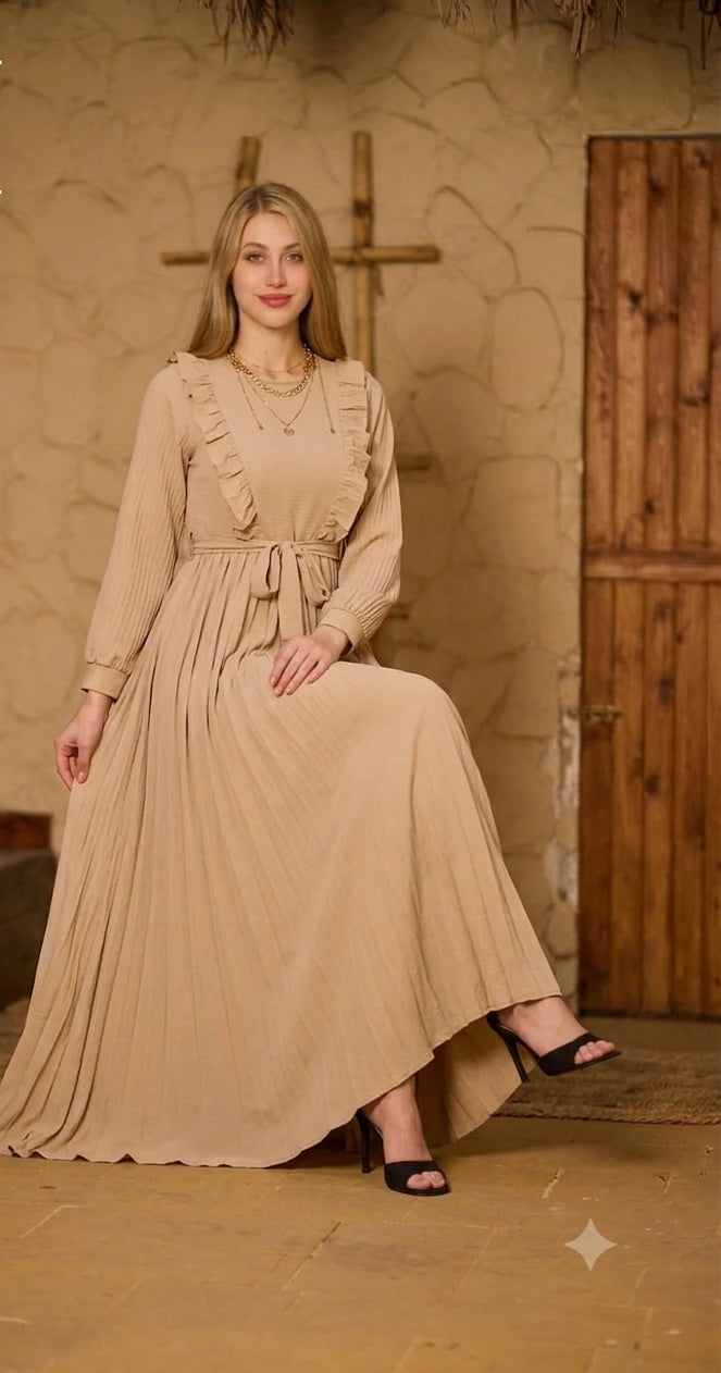 Pleated dress
