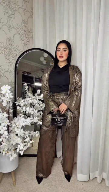 An elegant evening suit
