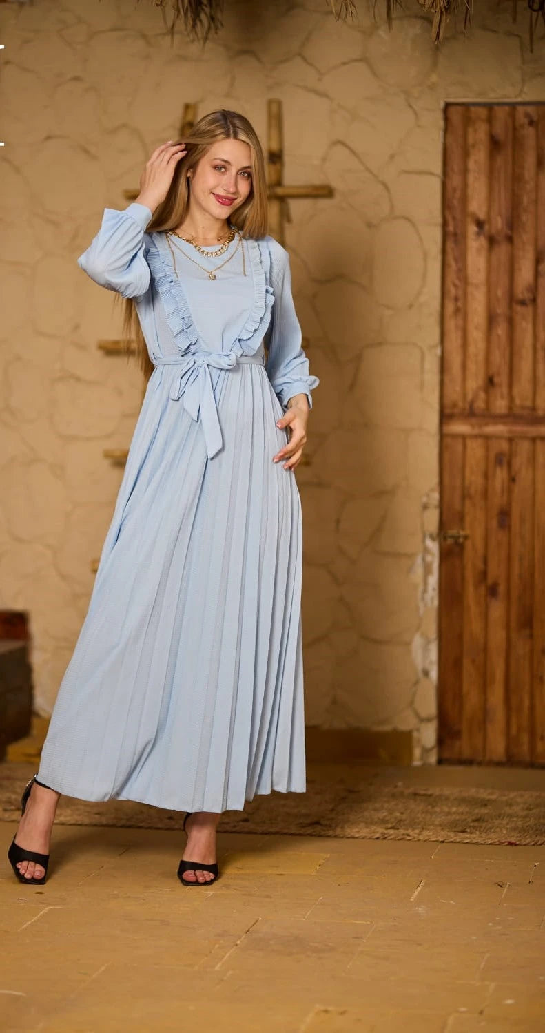 Pleated dress
