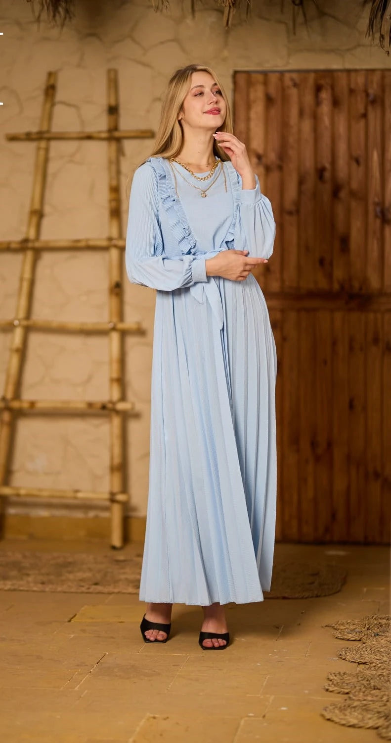 Pleated dress