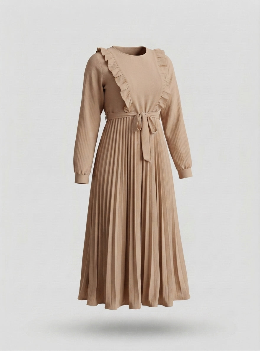 Pleated dress