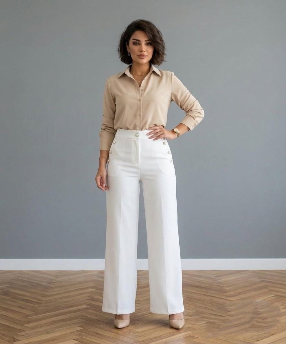 White pants