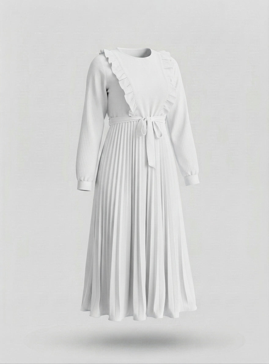 Pleated dress