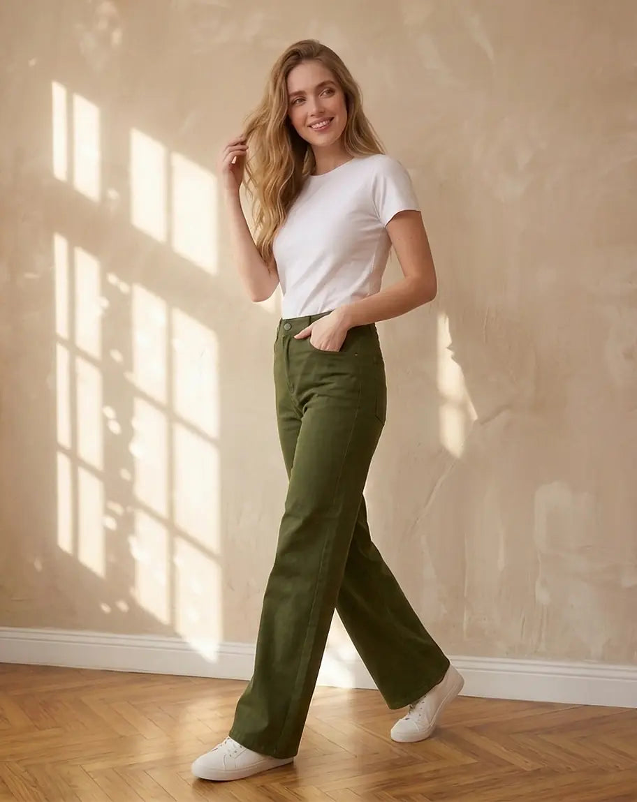 pants with a unique modern cut