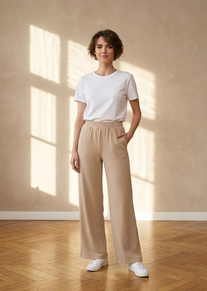 Beige Pants